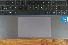 Critique du Huawei MateBook 14 - disposition du clavier