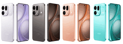 Choix des couleurs de l'Oppo Find X9s Pro