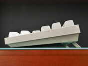 Keychron C1 Pro 8K Angle de frappe de 10,7°.