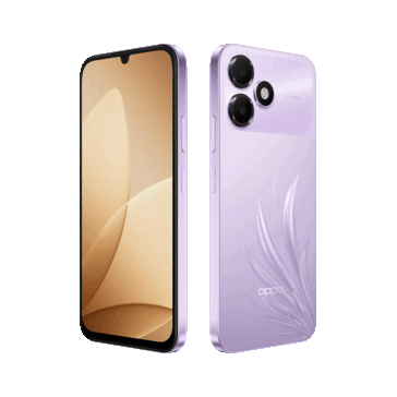 L'Oppo K14 Lite en « Feather Purple ».