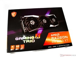 Test de la Radeon RX 6950 XT Gaming X Trio 16G de MSI - produit fourni par MSI Allemagne (source : Sapphire)
