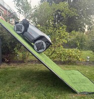 Sur notre rampe d'essai