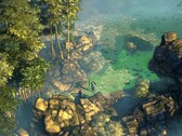 Une image montrant deux personnages de Shadow Tactics: Blades of the Shogun.