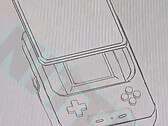 La rumeur RG408 d'Anbernic présente quelques éléments de design étranges. (Source de l'image : NITTRX)