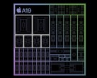 Représentation artistique de l'architecture de la puce A19. (Source de l'image : Apple, édité)
