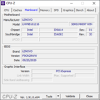 Carte mère CPU-Z