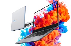 Le Honor MagicBook 14 présentait également des processeurs AMD. (Source de l'image : Honor)