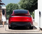 Model Y Performance faisant le plein à un chargeur domestique Tesla. (Source de l'image : Tesla)