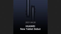 Le dernier teaser de la tablette de Huawei. (Source : Twitter)