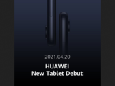 Le dernier teaser de la tablette de Huawei. (Source : Twitter)