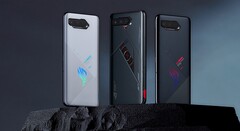 Quelques ROG Phones récents. (Source : Asus)