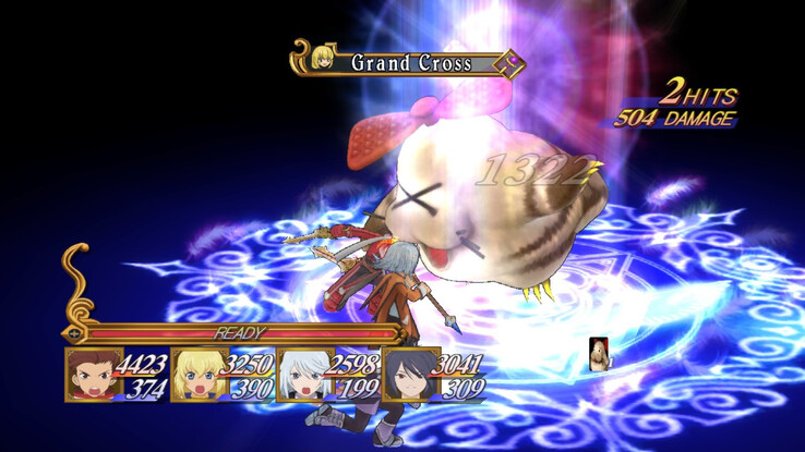 Une capture d'écran tirée du jeu « Tales of Vesperia ».