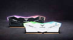 Le module T-Force Delta RGB de TeamGroup est le premier module de mémoire DDR5 à éclairage RVB au monde (Image source : TeamGroup)