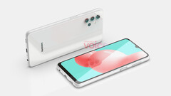 A Galaxy A32 render. (Source : Voix)