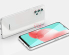 A Galaxy A32 render. (Source : Voix)