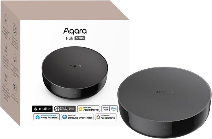Le Hub M200 d'Aqara. (Source de l'image : Aqara)
