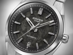 Le prix des montres Casio Edifice EFK100D (EFK100CD-1A en photo) a été dévoilé (Source : Casio)