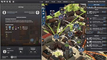 Une image montrant une interface utilisateur dans City of Gangsters.