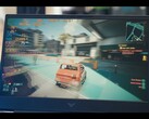 Cyberpunk 2077 sur HP Victus avec GPU RTX 5050 à 1080p paramètres moyens (Image source : Dawid Does Tech Stuff/YouTube)