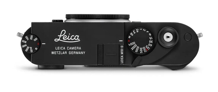 Le Leica M10-D est doté d'un repose-pouce qui prend la forme d'un levier d'avancement classique de film.