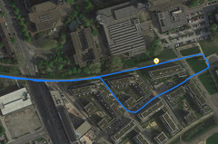 GPS Huawei Mate 20 X : boucle.