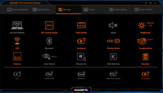 Gigabyte Control Center – Gestionnaire.