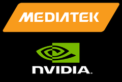 Les futurs SoC pour smartphones de MediaTek pourraient être équipés d'un GPU Nvidia (image via Mediatek, Nvidia, édité)