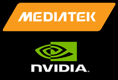 Les futurs SoC pour smartphones de MediaTek pourraient être équipés d&#039;un GPU Nvidia (image via Mediatek, Nvidia, édité)