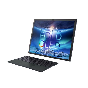 ZenBook Fold 7 OLED en mode plein écran (image via Asus)