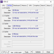 Caches CPU-Z