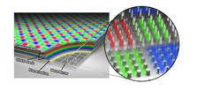 Un schéma de la composition du nouveau panel OLED. (Source : SAIT)