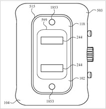 Apple Montre avec caméra. (Image source : USPTO)