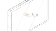 La dernière tablette IP de Samsung. (Source de l'image : Samsung)