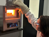Cuisson de matériaux d'électrode de batterie au sodium (image : Bedrock Materials)