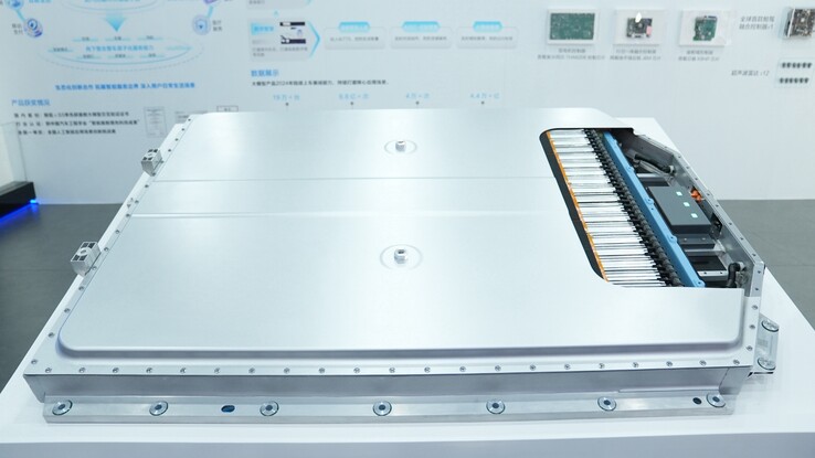 La batterie à semi-conducteurs WeLion, d'une densité énergétique de 824 Wh/kg. (Source de l'image : BASF)