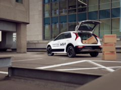 Le Kia Niro EV Cargo a été révélé aux Pays-Bas. (Image source : Kia)