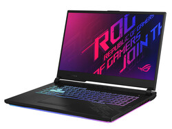 En test : l'Asus ROG Strix G17 G712LWS (90NR03C1-M01030). Modèle de test fourni par Asus Allemagne.