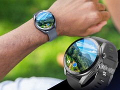 La smartwatch LZAKMR A2 est dotée d&#039;une caméra sur le côté. (Image source : LZAKMR)