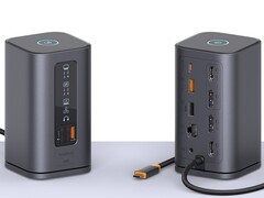 Le Spacemate de Baseus est une station d&#039;accueil USB-C dotée de onze ports. (Source de l&#039;image : Baseus)