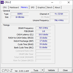 Mémoire CPU-Z