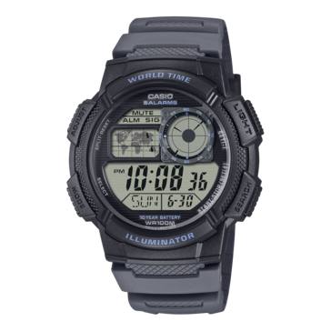 La montre Casio AE-1000W-8AV. (Source de l'image : Casio)