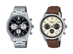 Les chronographes Casio Edifice EFR-575 ont été lancés en Europe. (Source de l'image : Casio)