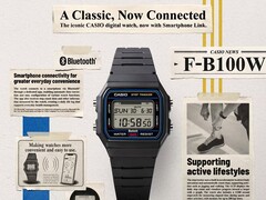 Les nouvelles montres F-B100W de Casio, équipées de la technologie Bluetooth, sont enfin disponibles à la vente.