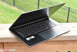 En test : l'Asus Zenbook Pro UX550VE. Modèle de test fourni par XOTIC PC.