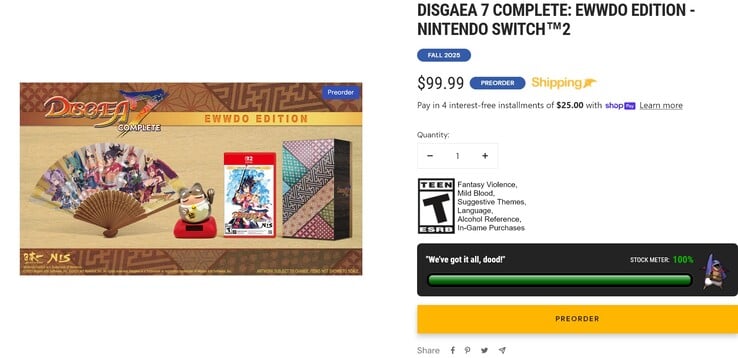 Disgaea 7 Complete : Ewwdo Edition (Source de l'image : capture d'écran, NIS America)