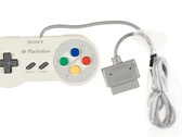La manette provient d'une console développée conjointement par Sony et Nintendo. (Source de l'image : Heritage Auctions).