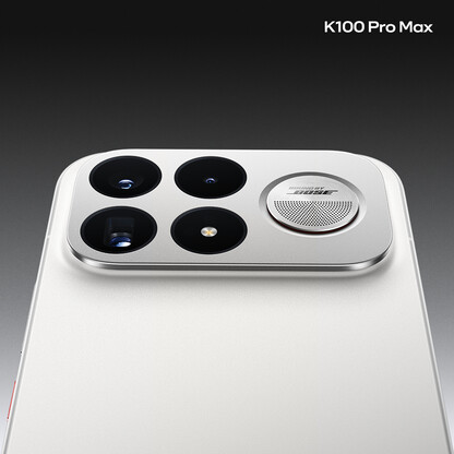 Le K100 Pro Max en « Golden White »