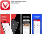 Vivaldi sur l'App Store (Source : Own)
