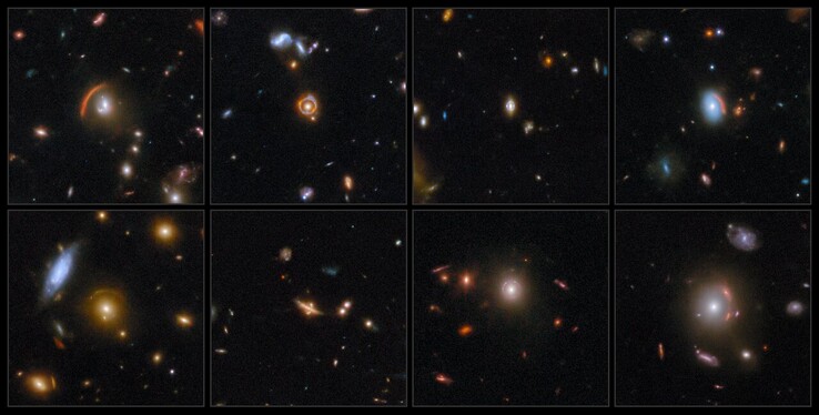 L'image du mois de septembre de Webb (Source de l'image : ESA/Webb, NASA, CSA, G. Gozaliasl, A. Koekemoer, et M. Franco)