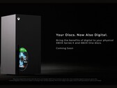 Une affiche mettant en avant l'initiative « Xbox Disc to Digital »